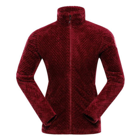 Mikina dámská ALPINE PRO LOMMA hřejivá růžová