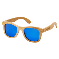 Meatfly sluneční polarizační brýle Bamboo Blue Light | Modrá