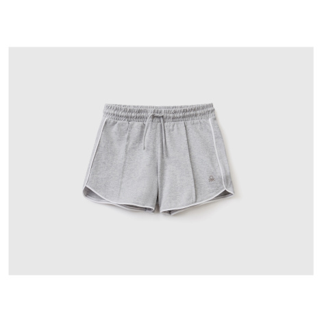 Benetton, 100% Cotton Shorts With Drawstring United Colors of Benetton
