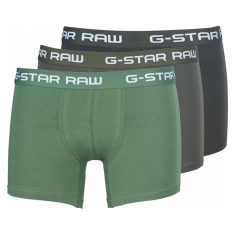 G-Star Raw CLASSIC TRUNK CLR 3 PACK Zelená