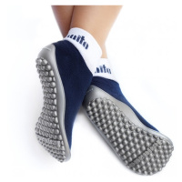 Barefoot ponožkoboty Leguanito - námořnické modré vegan