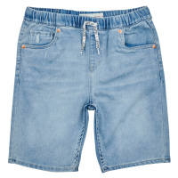 Levis LVB SKINNY DOBBY SHORT Modrá