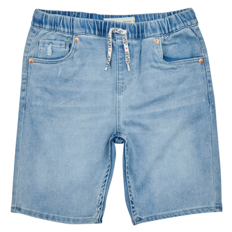 Levis LVB SKINNY DOBBY SHORT Modrá Levi´s