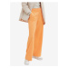 Oranžové dámské široké kalhoty Tom Tailor