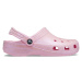 Kroksy (rekreační obuv) CROCS Classic Glitter Clog flamingo