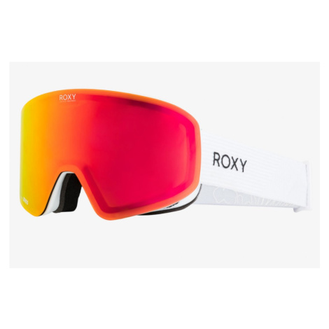 Bílo/červené dámské snowboardové brýle Roxy Feelin ML S3