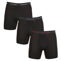 3PACK pánské boxerky Calvin Klein černé (NB1770A-MXI)