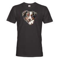 Pánské tričko  Australský ovčák- tričko pro milovníky psů