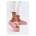 Dámské pěnové pantofle s ozdobami, růžová Afariana