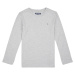 Tommy Hilfiger BOYS BASIC CN KNIT L/S Šedá