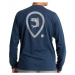 ADVENTER & FISHING COTTON SHIRT Pánské tričko, tmavě modrá, velikost