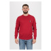 Tommy Hilfiger Sweater - PERFORMANCE ORGANIC COTTON CREW red