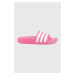 Dětské pantofle adidas ADILETTE AQUA K růžová barva