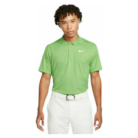Nike Dri-Fit Victory Mens Golf Polo Chlorophyll/White