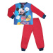 červené chlapecké pyžamo mickey mouse