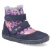 Barefoot dětské zimní boty Fare Bare - B5441252+B5541252 fialové