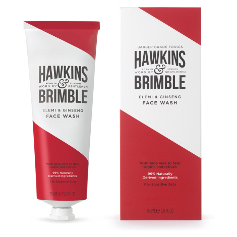 Hawkins & Brimble Jemný mycí gel na obličej pro muže s vůní elemi a ženšenu (Elemi & Ginseng Fac