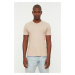 Trendyol Ten Basic Slim Fit 100% Cotton V-Neck Short Sleeved T-Shirt