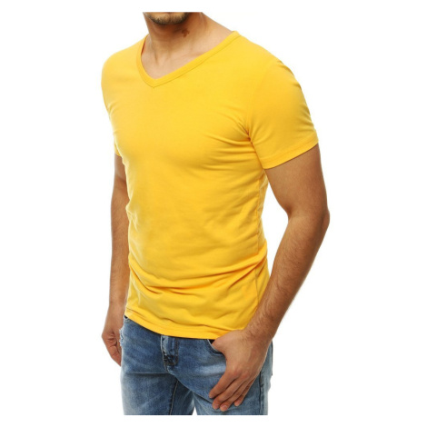 Žluté pánské tričko RX4115 DStreet
