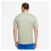 Nike DRI-FIT MILER Pánské tréninkové tričko, béžová, velikost