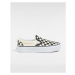 VANS Checkerboard Classic Slip-on Platform Shoes Women White, Size