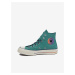 Zelené dámské kotníkové tenisky Converse Chuck 70 Color Fade