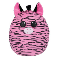 Ty Squishy Beanies Zoey plyšový polštářek Pink Zebra 3y+ 22 cm