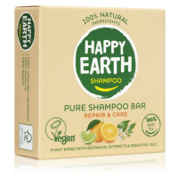Happy Earth 100% Natural Shampoo Bar Dry & Damaged hair tuhý šampon pro suché a poškozené vlasy 