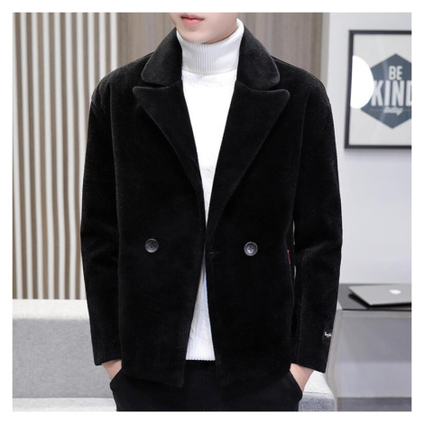 Zimní pánský kabát dvouřadý JFC FASHION