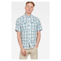 Shirt - G-STAR Bristum Utitility Straight Shirt - Light Blue-White