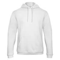 B&C Unisex mikina přes hlavu WUI24 White