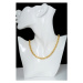 Luxusní zlacený dámský náhrdelník SVLN0584SJ4GO45 + Dárek zdarma