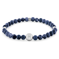 Tommy Hilfiger Modrý korálkový náramek ze sodalitu Beads 2790608