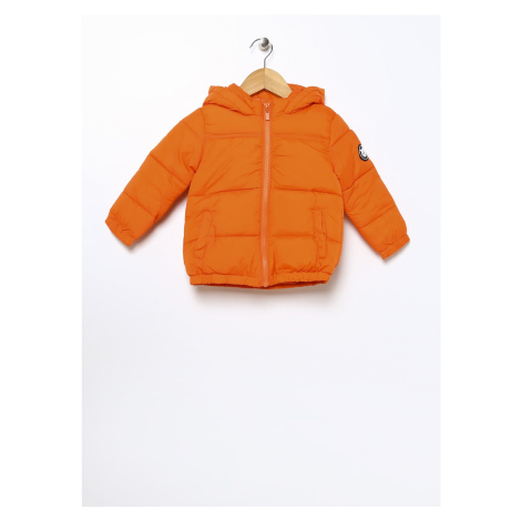 Koton Orange Baby Coat 3wmb20011tw