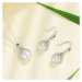 GRACE Silver Jewellery Souprava šperků se sladkovodní perlou Caroline, stříbro 925/1000 SET2071-