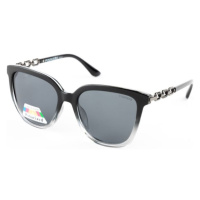 Finmark F2311 Sluneční brýle s polarizačními čočkami, černá, velikost