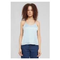 Urban Classics / Ladies Viscose Satin Slip Top oceanblue