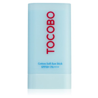 TOCOBO Cotton Soft Sun Stick ochranná hydratační tyčinka s matným efektem SPF 50+ 19 g