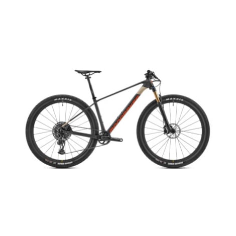 Horský bicykel MONDRAKER Podium Carbon R, translucent silver carbon desert grey orange