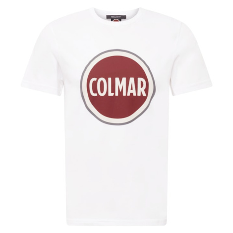 Colmar Tričko bílá / tmavě červená / šedá