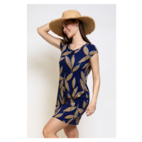Plážové šaty Lady Belty 23V-1066V-77 - barva:BEL64UNI/tmavě modrá