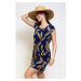 Plážové šaty Lady Belty 23V-1066V-77 - barva:BEL64UNI/tmavě modrá