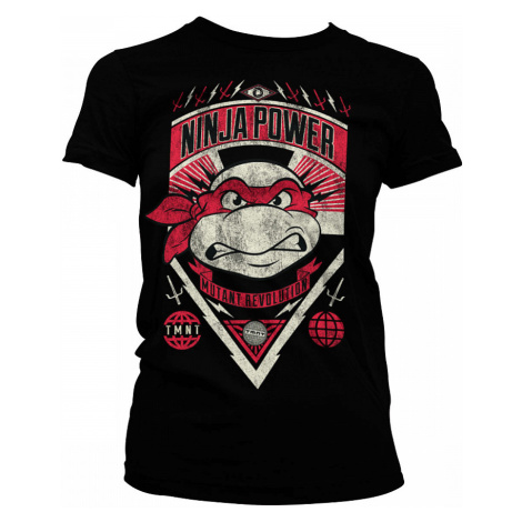 Želvy Ninja tričko, Ninja Power Girly, dámské HYBRIS