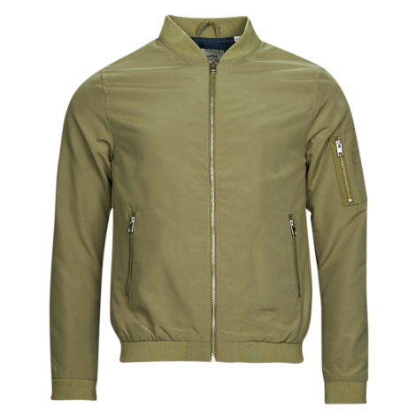 Jack & Jones JJERUSH BOMBER Zelená