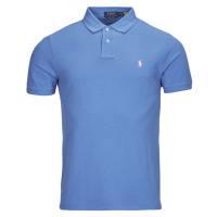 Polo Ralph Lauren POLO COUPE DROITE EN COTON BASIC MESH Modrá