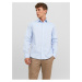 Světle modrá pánská košile Jack & Jones Label - Pánské