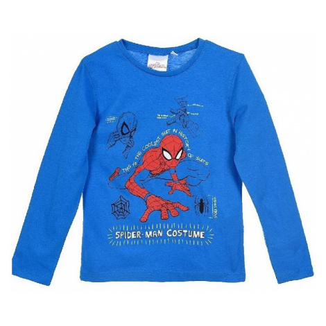 Spiderman modré chlapecké tričko s potiskem