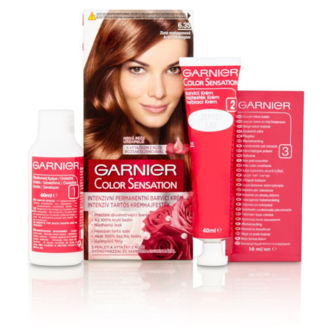 Garnier Color Sensation barva na vlasy odstín 6.35 Chic Brown 1