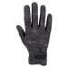 Willard KETS Dámské rukavice z pleteného fleecu, tmavě šedá, velikost