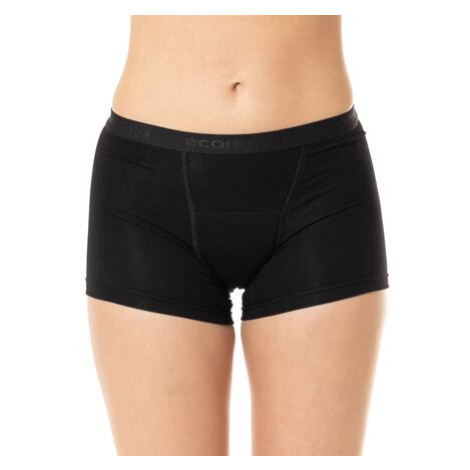 Menstruační kalhotky černé nohavičkové sací třída Silná Ecomodi